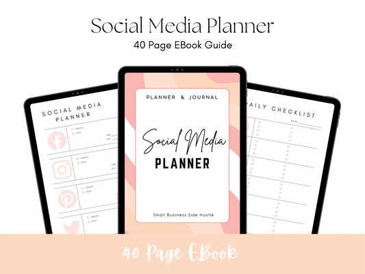 Social Media Planner & Journal
