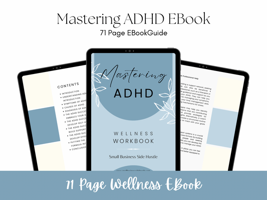 Mastering ADHD Ebook & Workbook